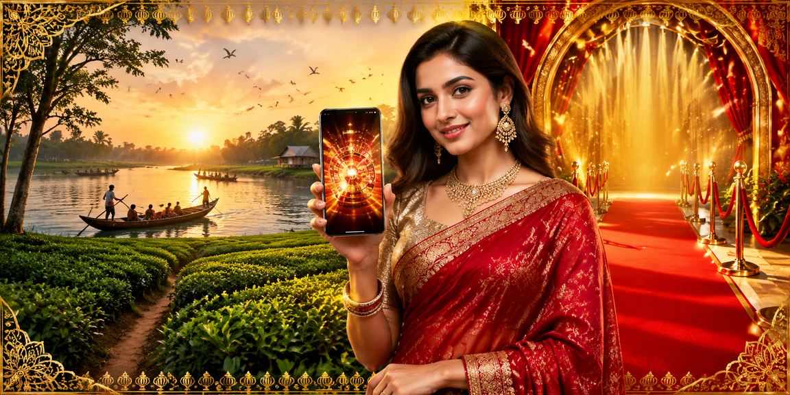 বরিশালের ক্যাসিনো বিভাগের চা বাগানের ছবির দৃশ্য